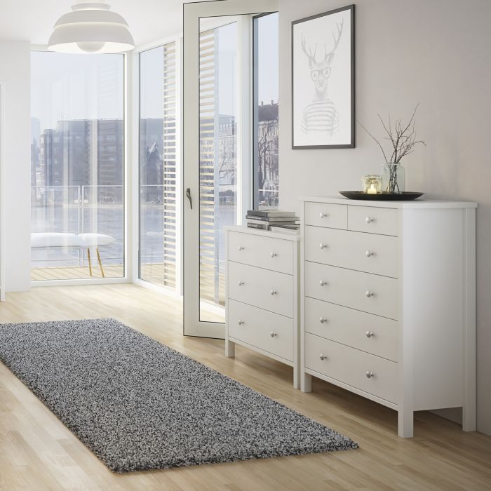 Tromso 3 Drawer Chest Off White - NIXO Furniture.com