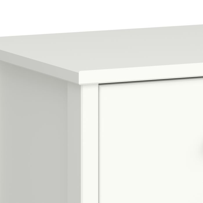 Tromso 3 Doors Wardrobe with Leather Handles - NIXO Furniture.com