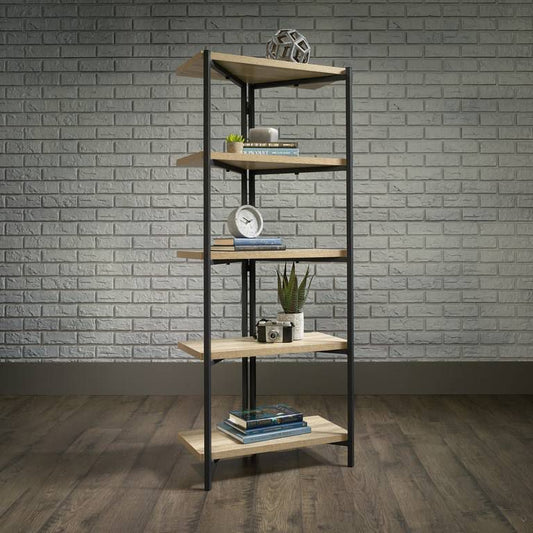 Industrial Style Chunky 4 Shelf Bookcase - NIXO Furniture.com