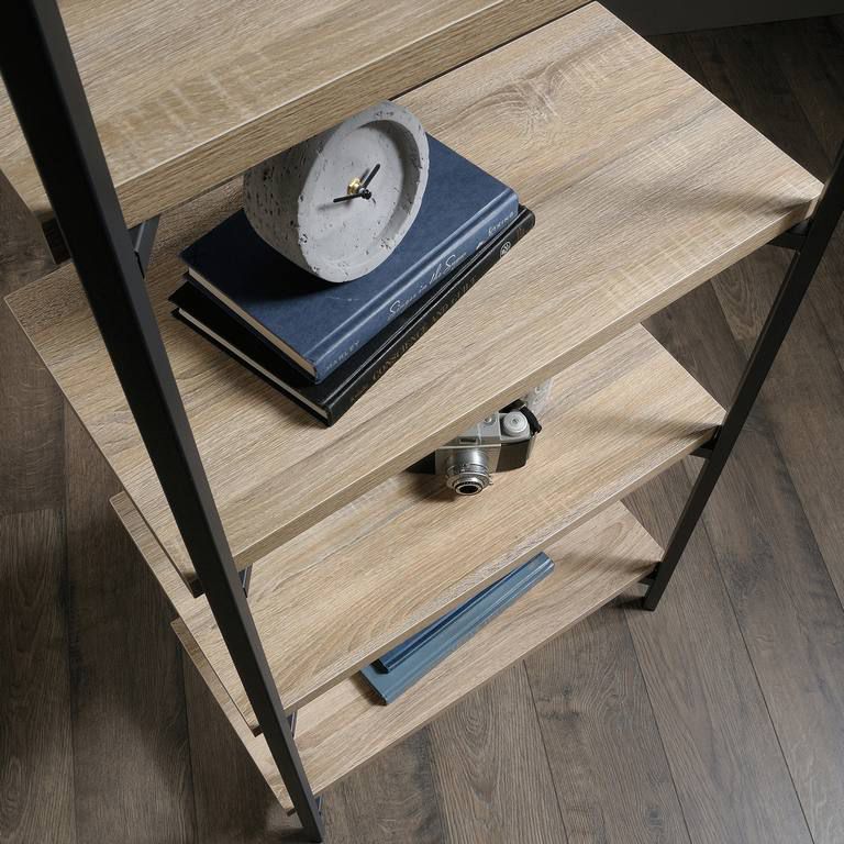 Industrial Style Chunky 4 Shelf Bookcase - NIXO Furniture.com