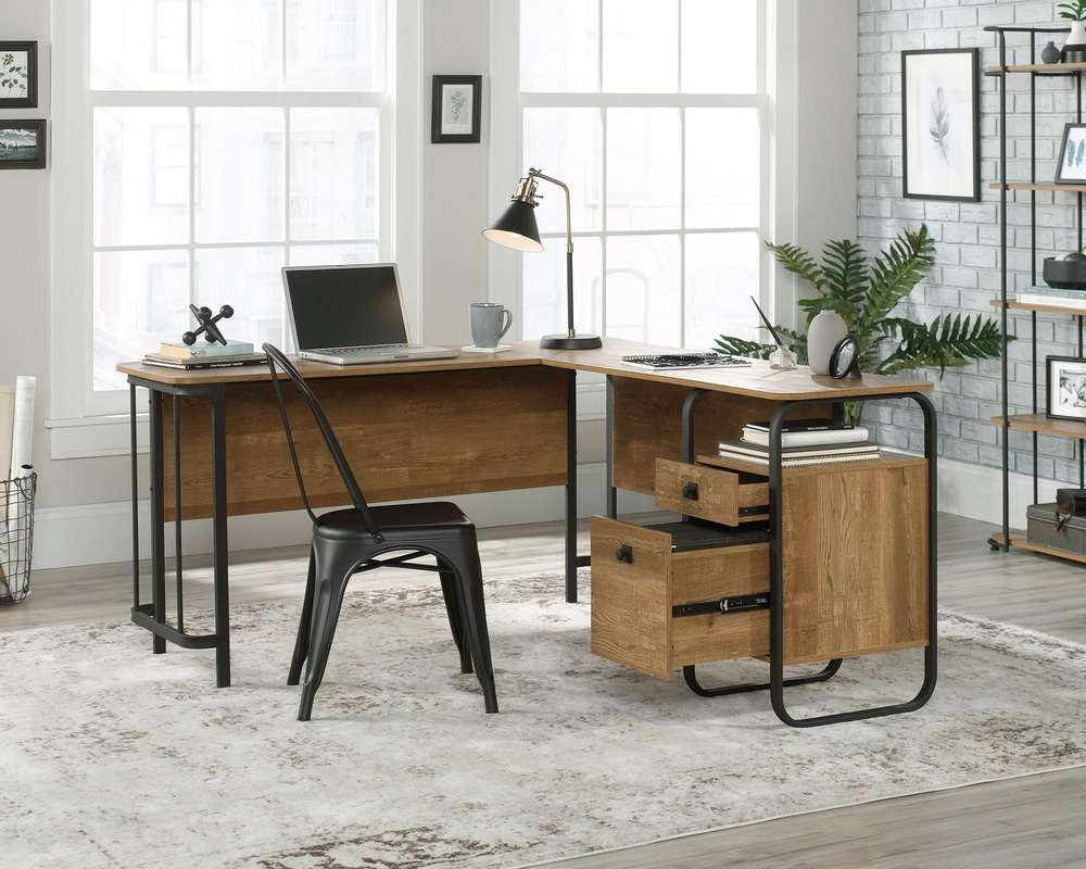 Stationmaster L-shaped Desk - NIXO Furniture.com