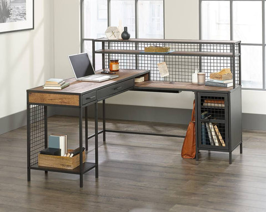 Boulevard Cafe L-shaped Desk - NIXO Furniture.com