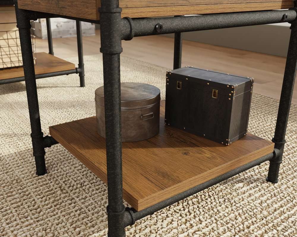 Iron Foundry Double Pedestal Desk - NIXO Furniture.com