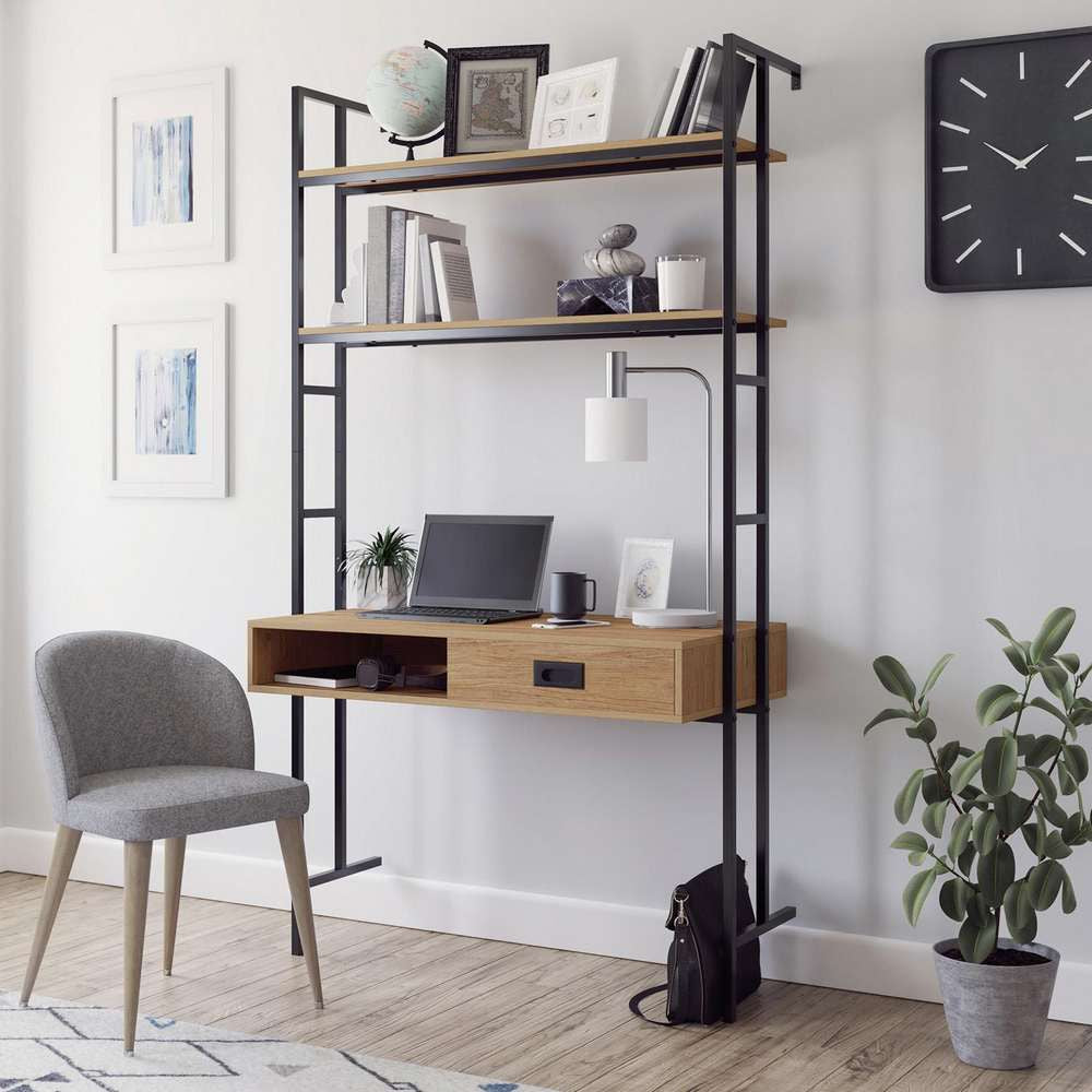 Hythe Wall Mounted Desk - NIXO Furniture.com