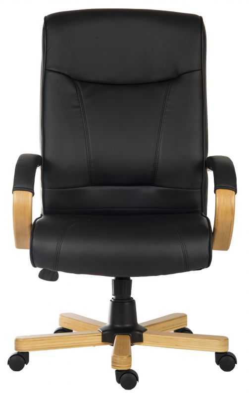 Kingston Leather Mahogany Executive - NIXO Furniture.com