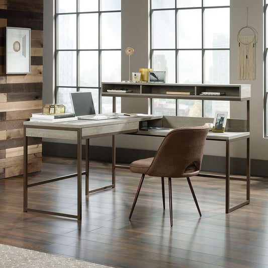 Manhattan View L-shaped Desk - NIXO Furniture.com