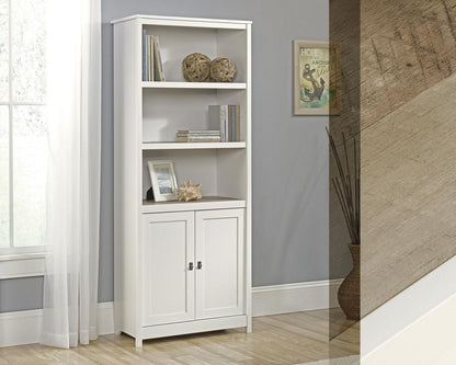 Shaker Style Bookcase With Doors - NIXO Furniture.com