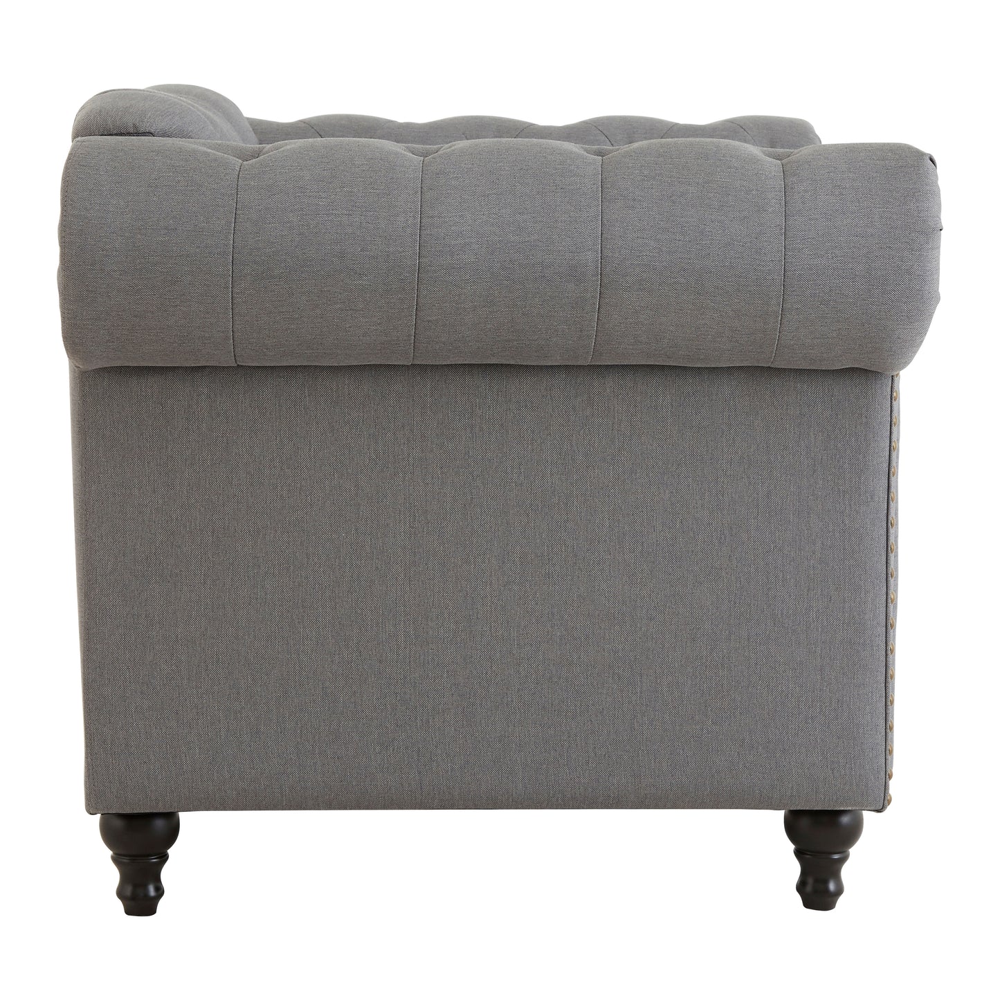 Fable Upholstered Chesterfield Chair - NIXO Furniture.com