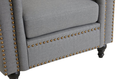 Fable Upholstered Chesterfield Chair - NIXO Furniture.com