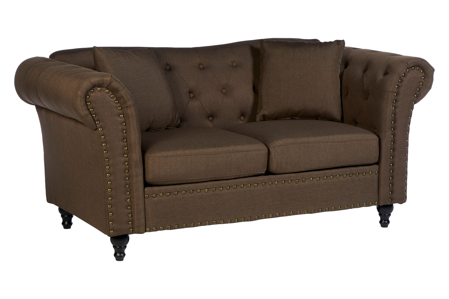 Fable Upholstered 2 Seat Chesterfield Sofa - NIXO Furniture.com