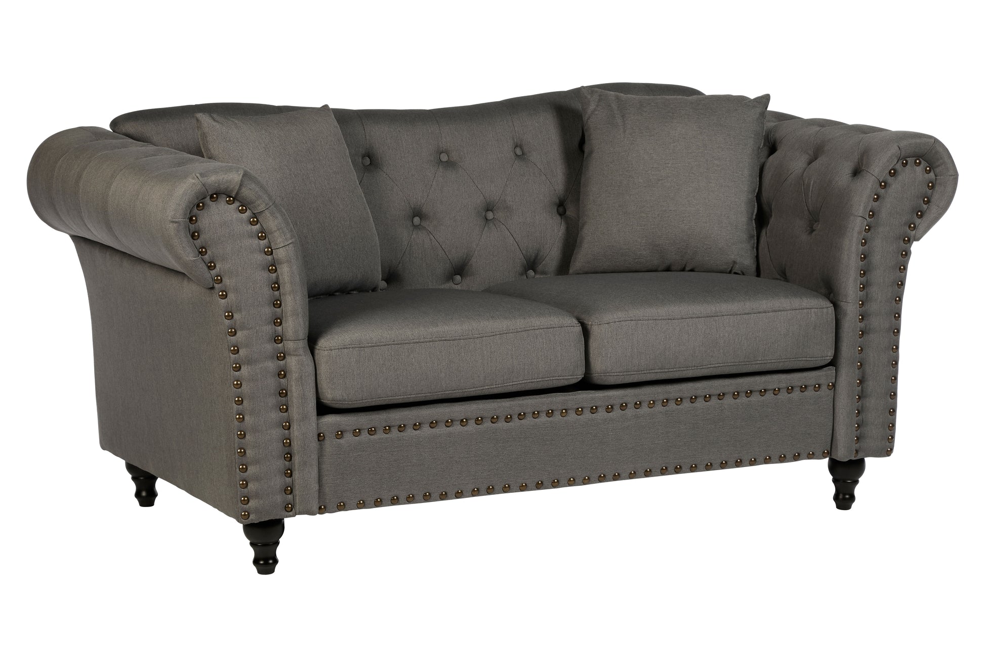 Fable Upholstered 2 Seat Chesterfield Sofa - NIXO Furniture.com