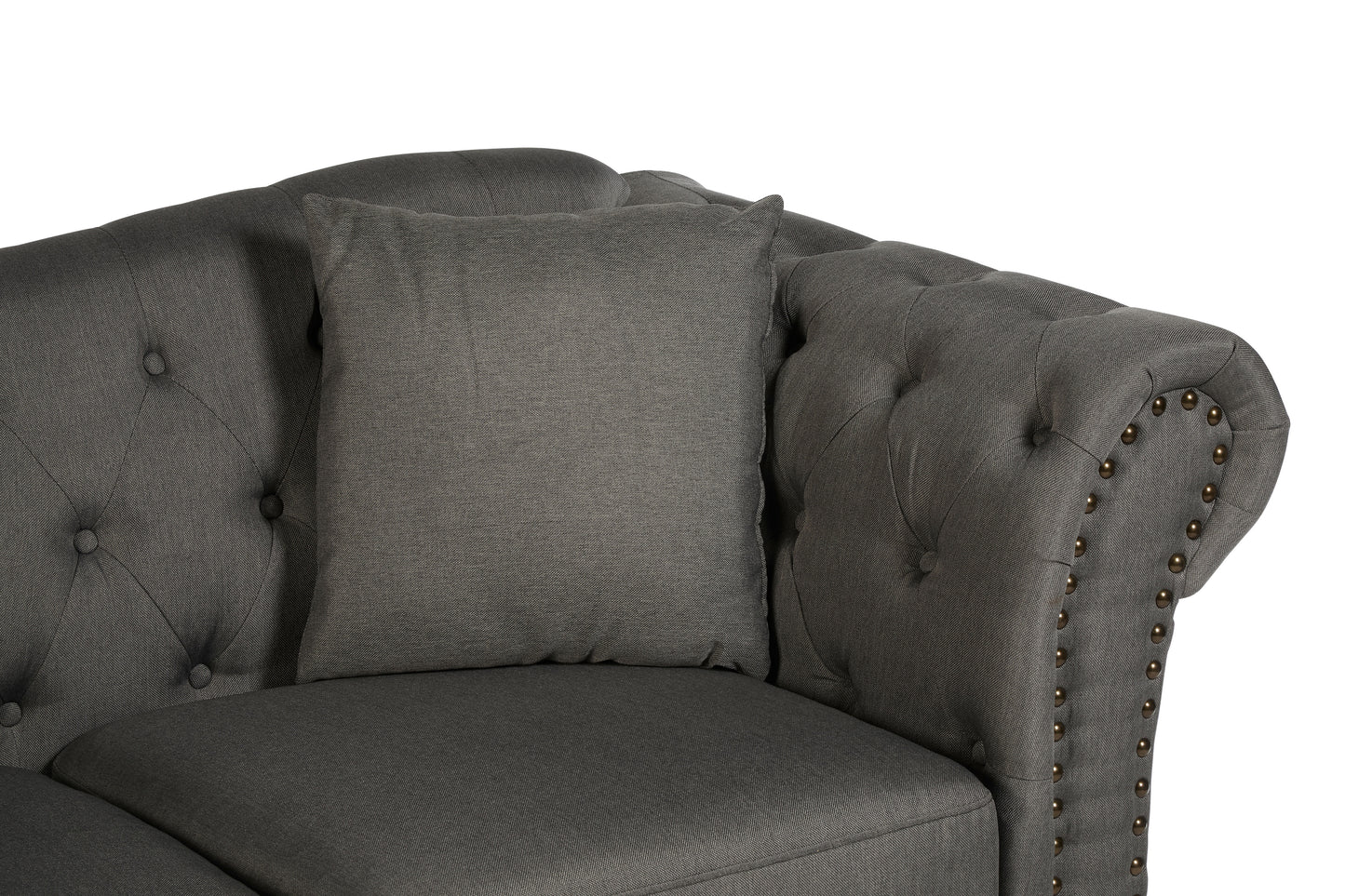 Fable Upholstered 2 Seat Chesterfield Sofa - NIXO Furniture.com