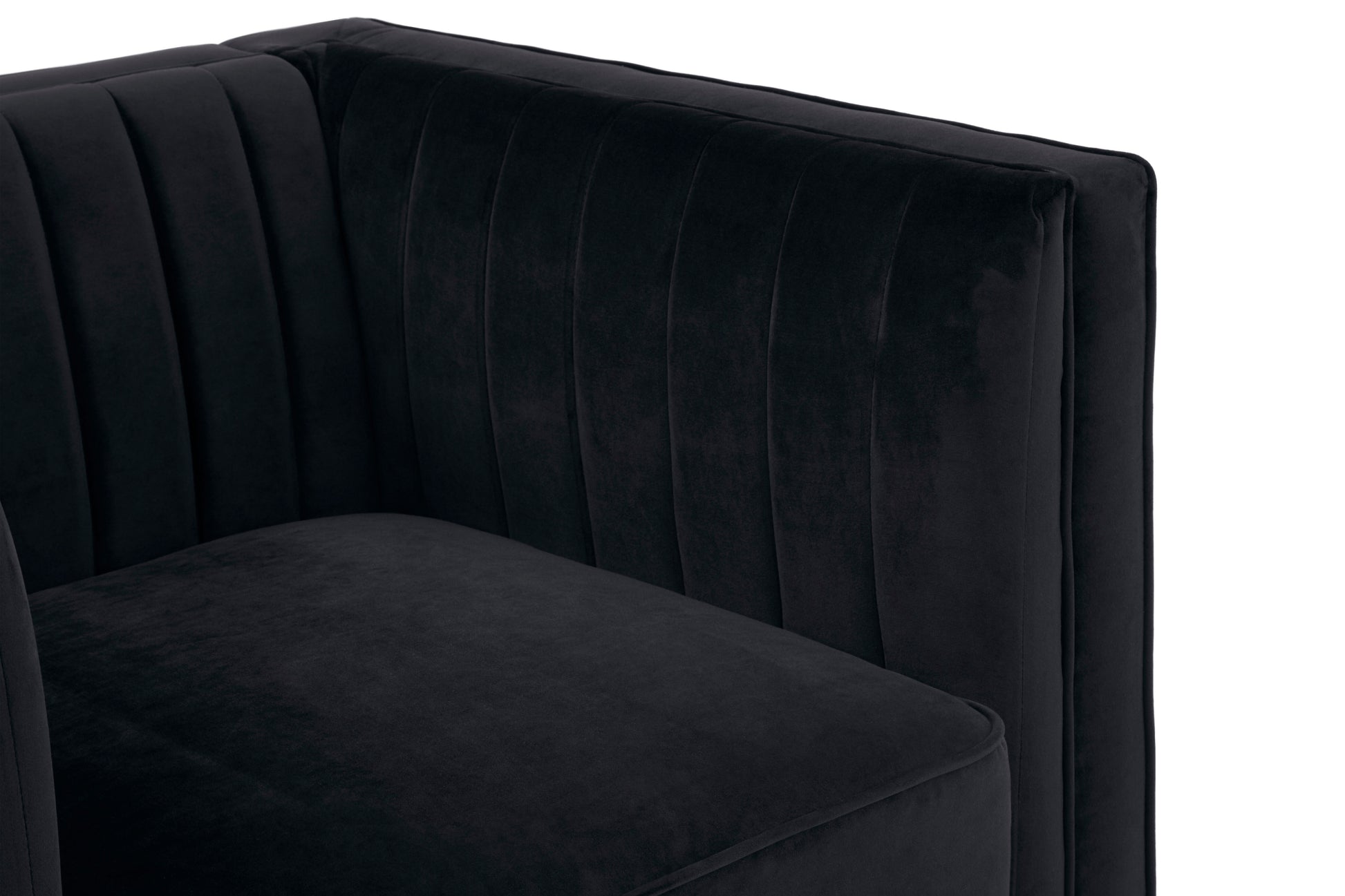 Farah Upholstered Velvet Chair - NIXO Furniture.com