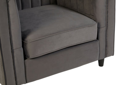 Farah Upholstered Velvet Chair - NIXO Furniture.com