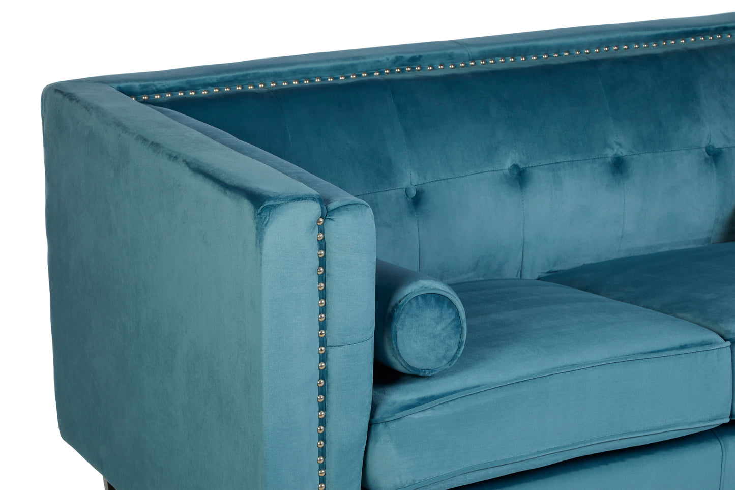 Felisa Upholstered Two Seater Velvet Sofa - NIXO Furniture.com