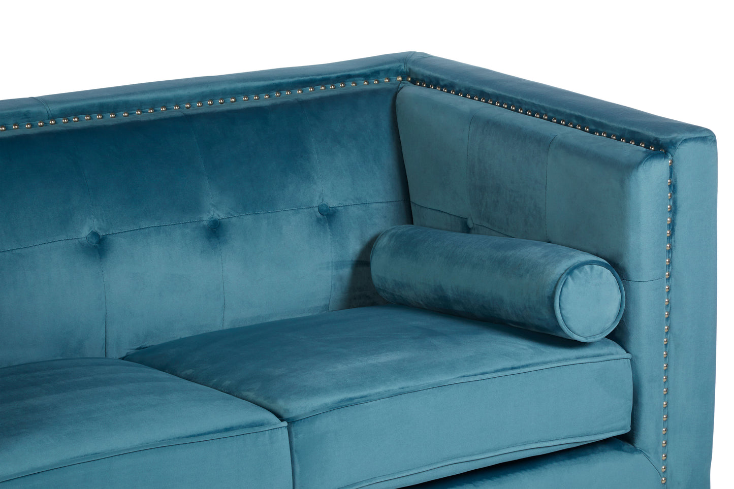 Felisa Upholstered Two Seater Velvet Sofa - NIXO Furniture.com