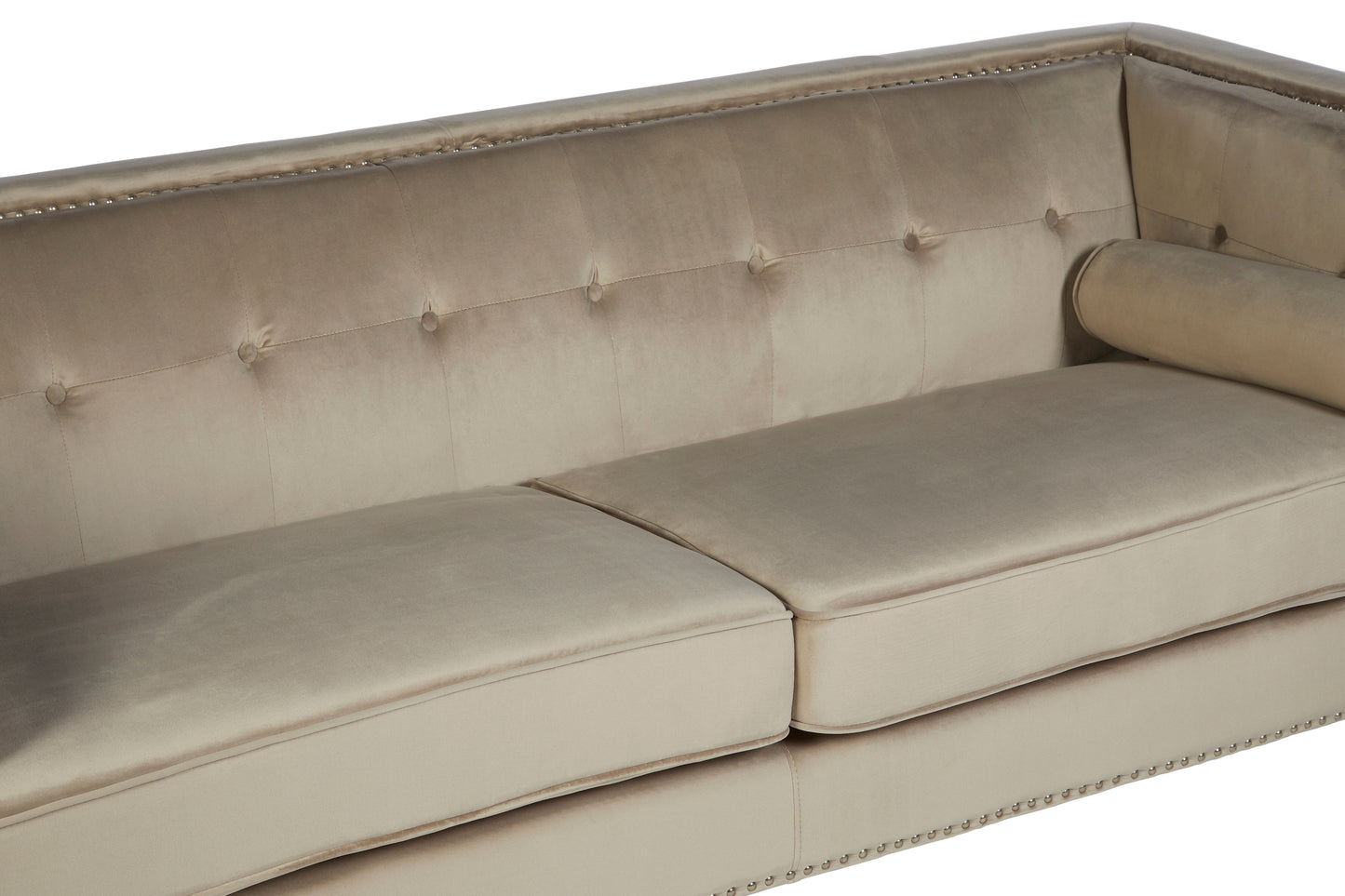 Felisa 3 Seat Velvet Sofa - NIXO Furniture.com