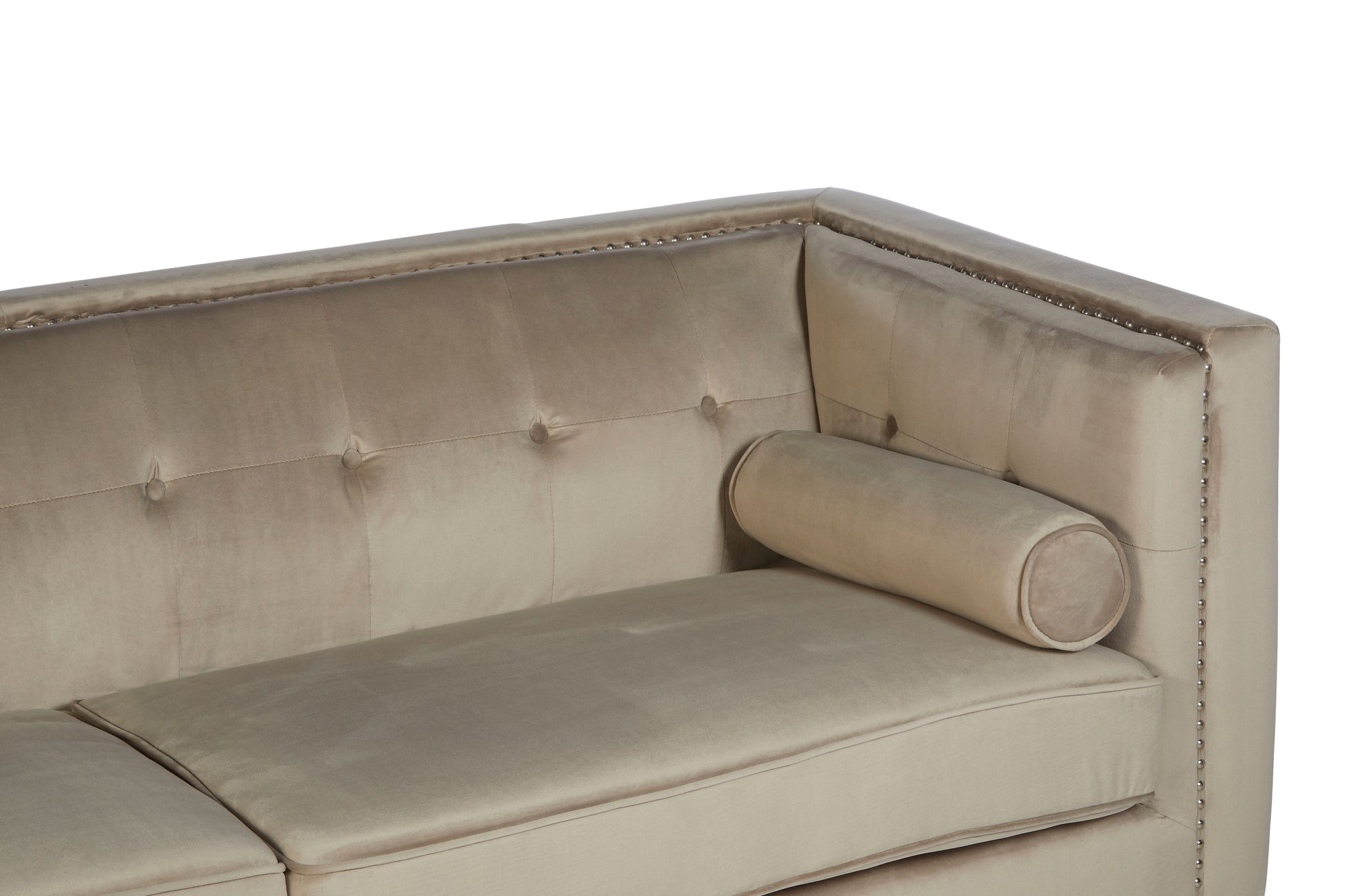 Felisa 3 Seat Velvet Sofa - NIXO Furniture.com