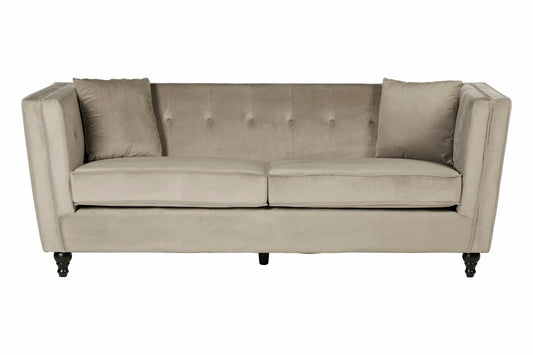 Ferris Upholstered Velvet 3 Seat Sofa - NIXO Furniture.com