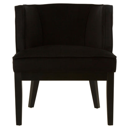 Daxton Velvet Rounded Chair - NIXO Furniture.com