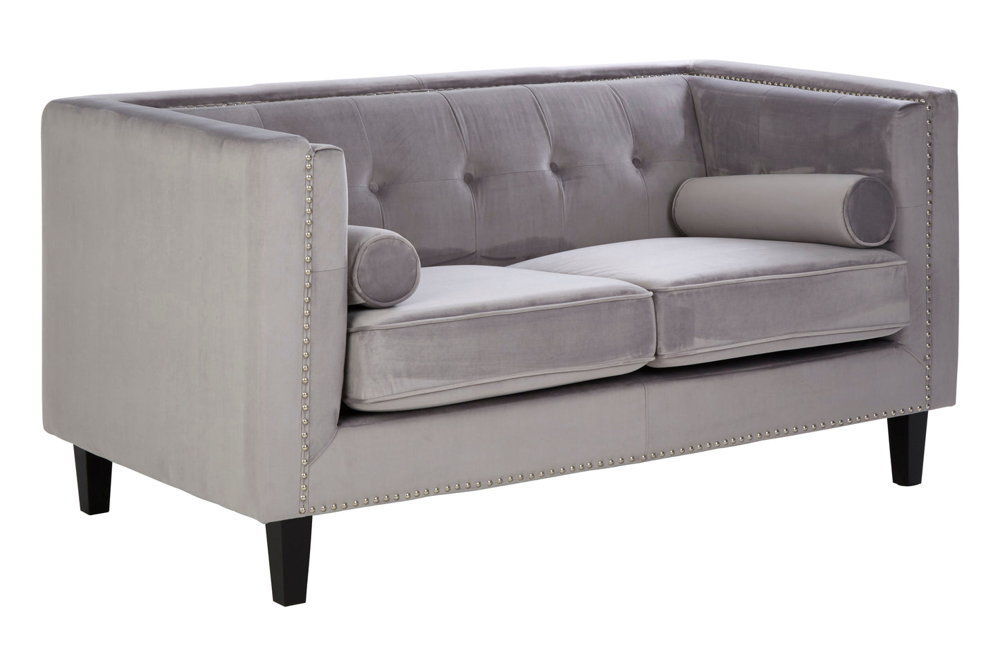 Felisa Upholstered Two Seater Velvet Sofa - NIXO Furniture.com