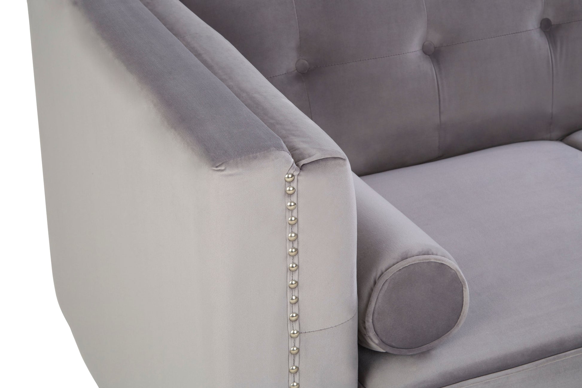 Felisa Upholstered Two Seater Velvet Sofa - NIXO Furniture.com