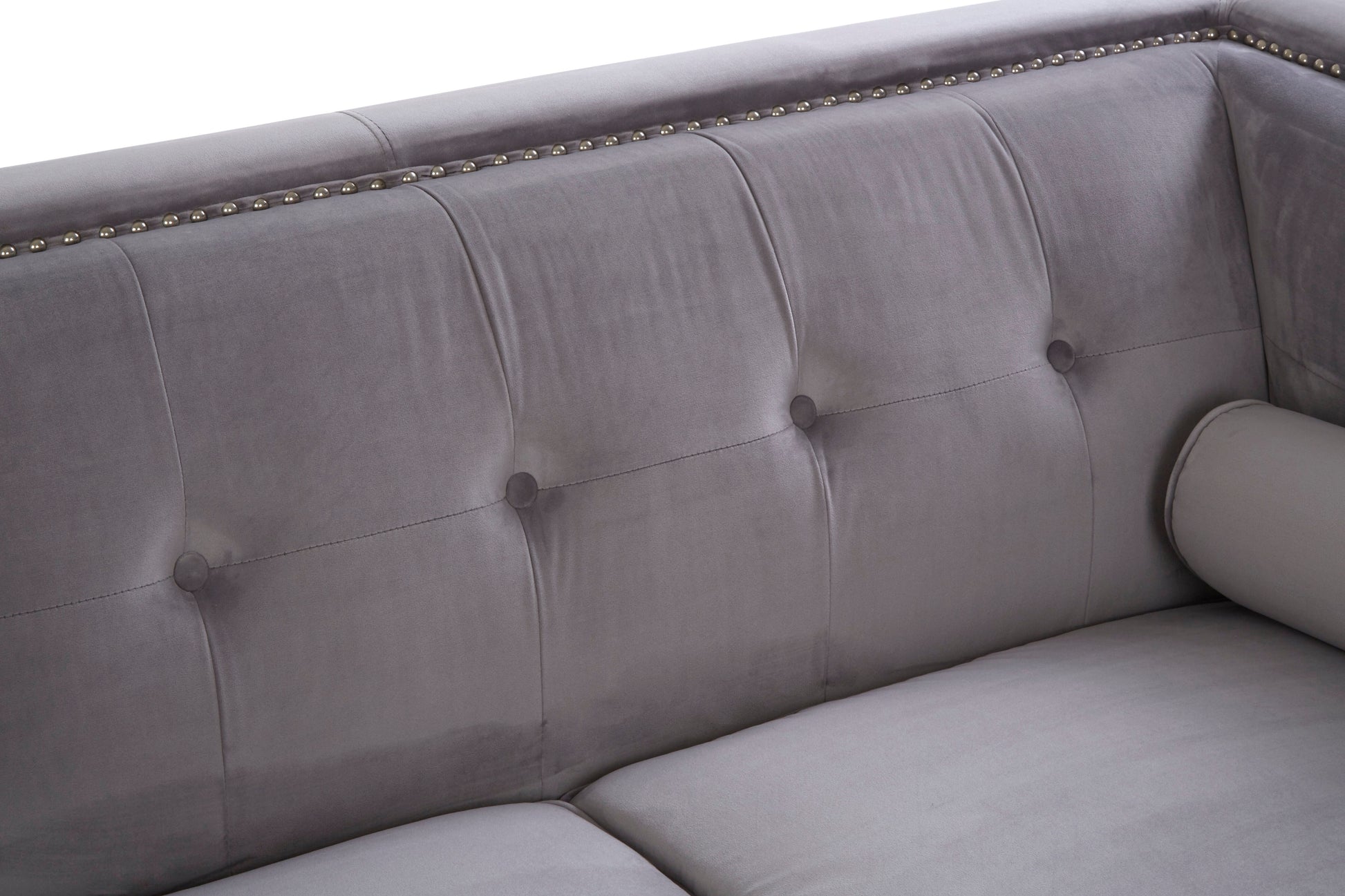 Felisa Upholstered Two Seater Velvet Sofa - NIXO Furniture.com