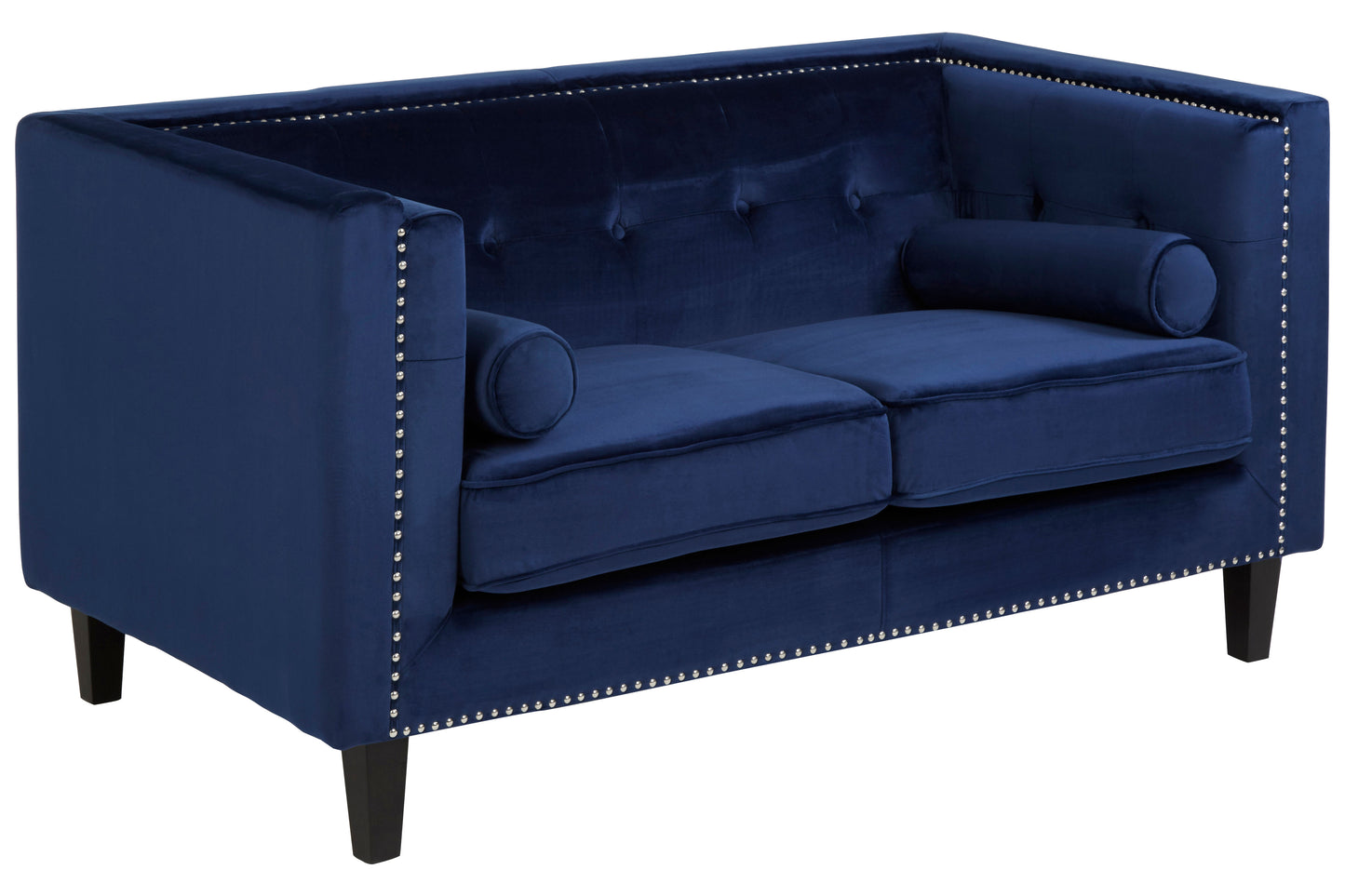 Felisa Upholstered Two Seater Velvet Sofa - NIXO Furniture.com