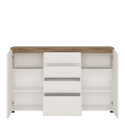 Toledo 2 Door 4 Drawer Sideboard - NIXO Furniture.com