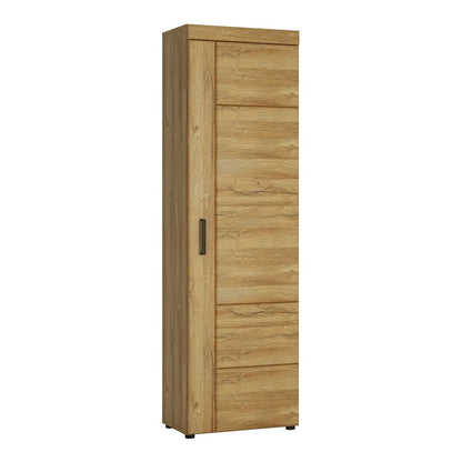 Cortina Tall Cupboard in Grandson Oak - NIXO Furniture.com