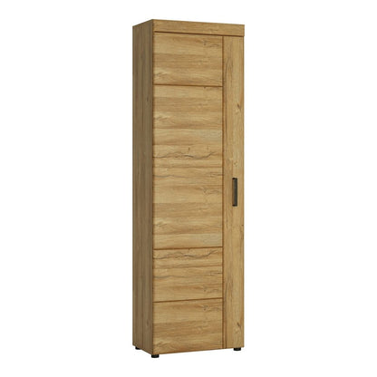 Cortina Tall Cupboard in Grandson Oak - NIXO Furniture.com