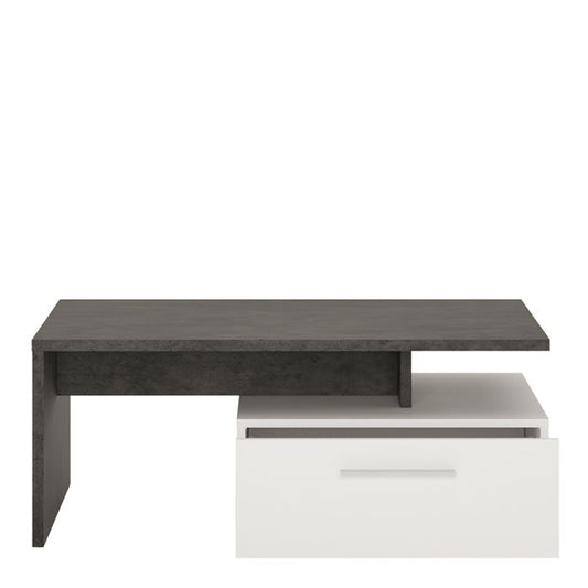 Zingaro 2 Drawer Coffee Table - NIXO Furniture.com