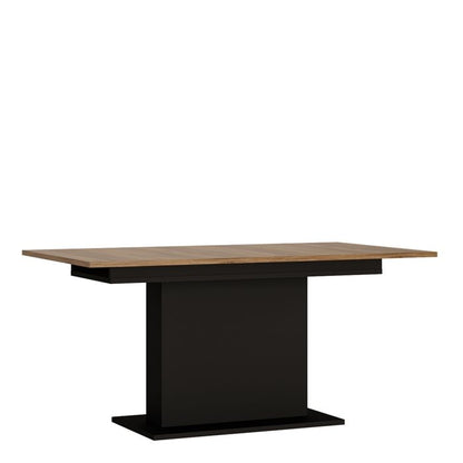 Brolo Extending Dining Table 160-200cm in Walnut and Dark Panel Finish - NIXO Furniture.com