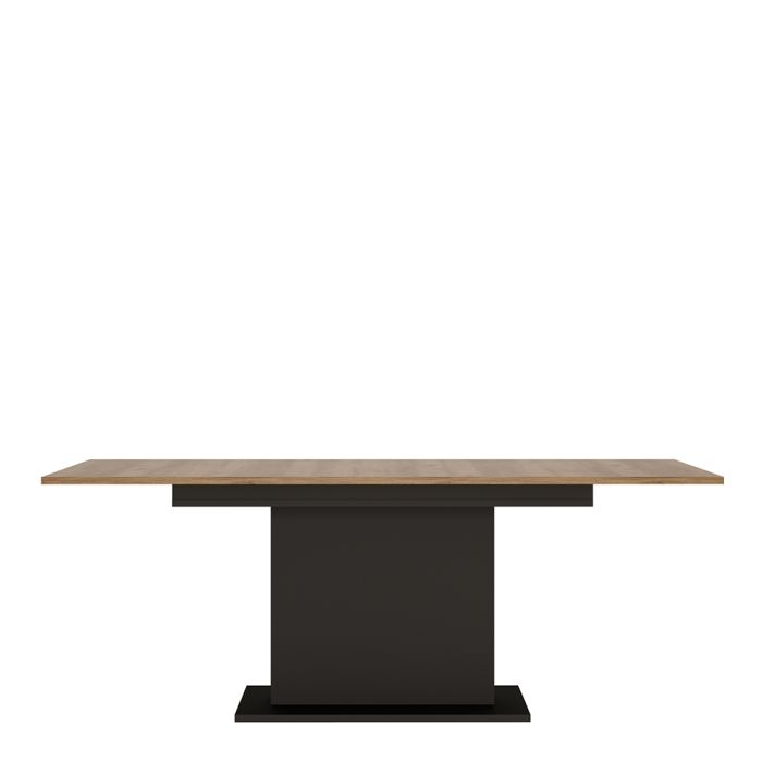 Brolo Extending Dining Table 160-200cm in Walnut and Dark Panel Finish - NIXO Furniture.com