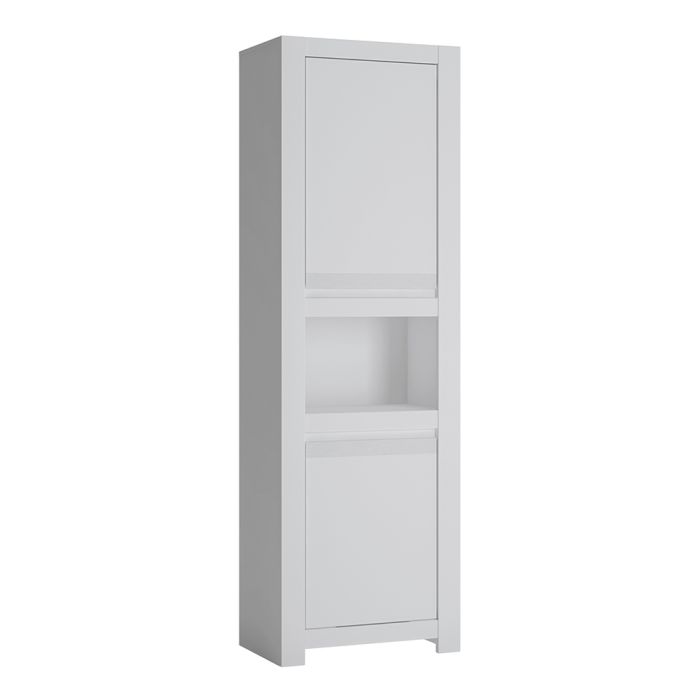 Novi 2 Door Chiffonier in Alpine White - NIXO Furniture.com