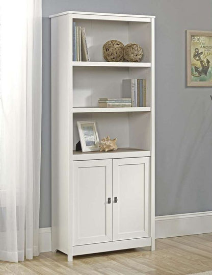 Shaker Style Bookcase With Doors - NIXO Furniture.com
