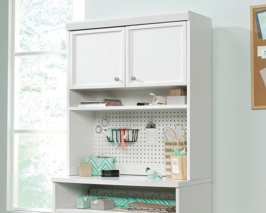 Craft Storage Hutch Soft White - NIXO Furniture.com