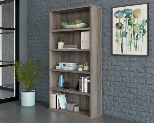 Affiliate 5 Shelf Bookcase - NIXO Furniture.com