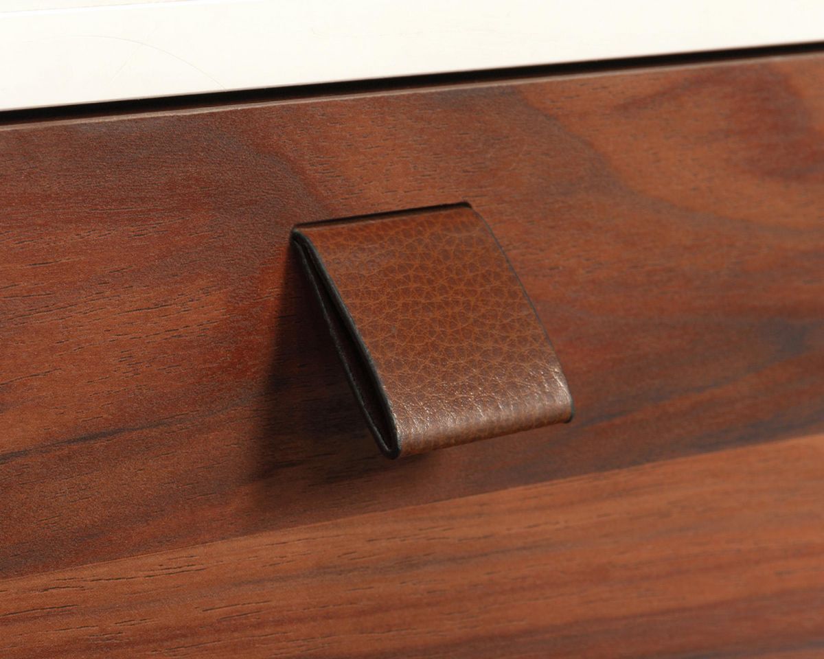 Avon Leather Handled Wall Desk - NIXO Furniture.com