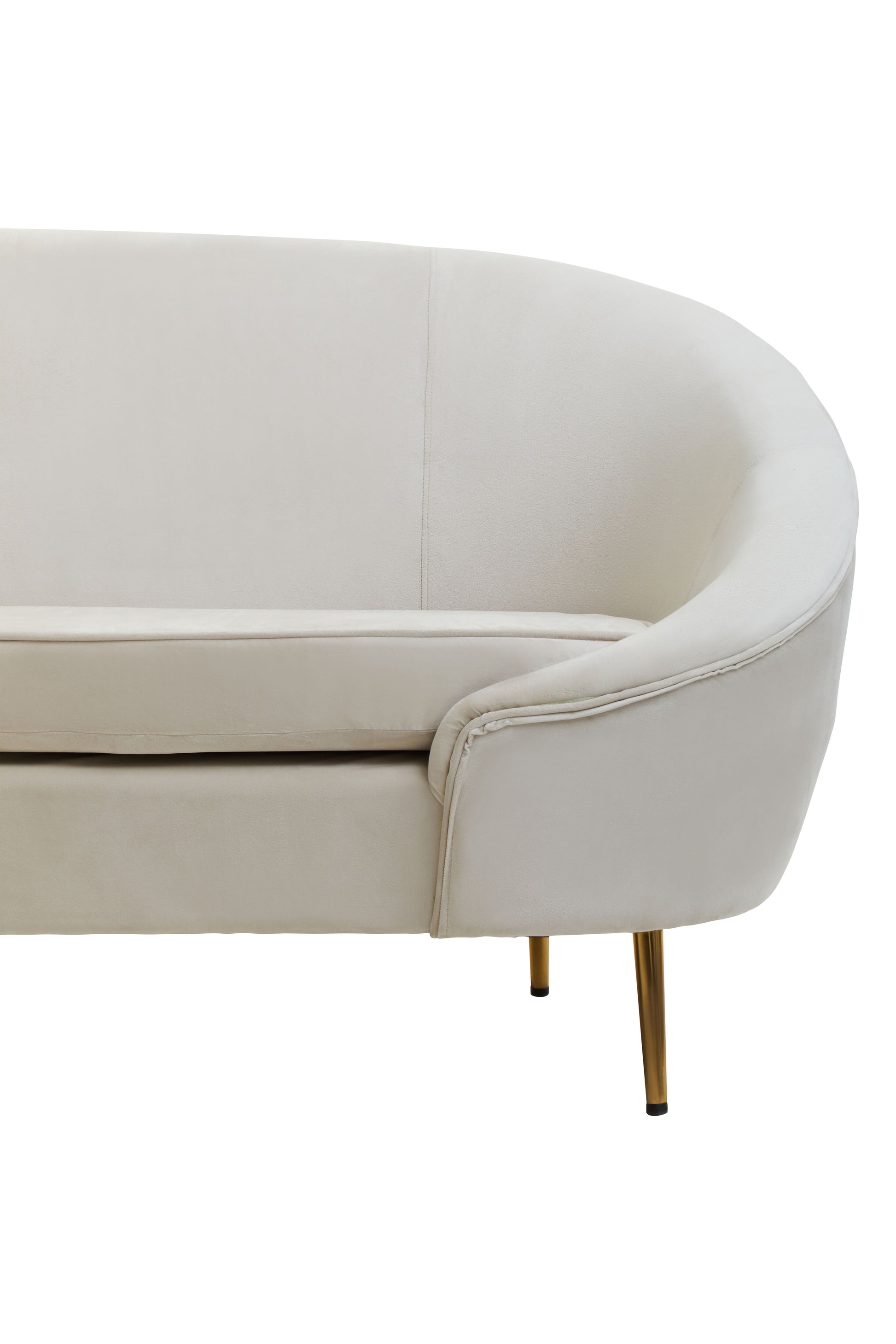 Yasmeen 3 Seat Velvet Sofa - NIXO Furniture.com