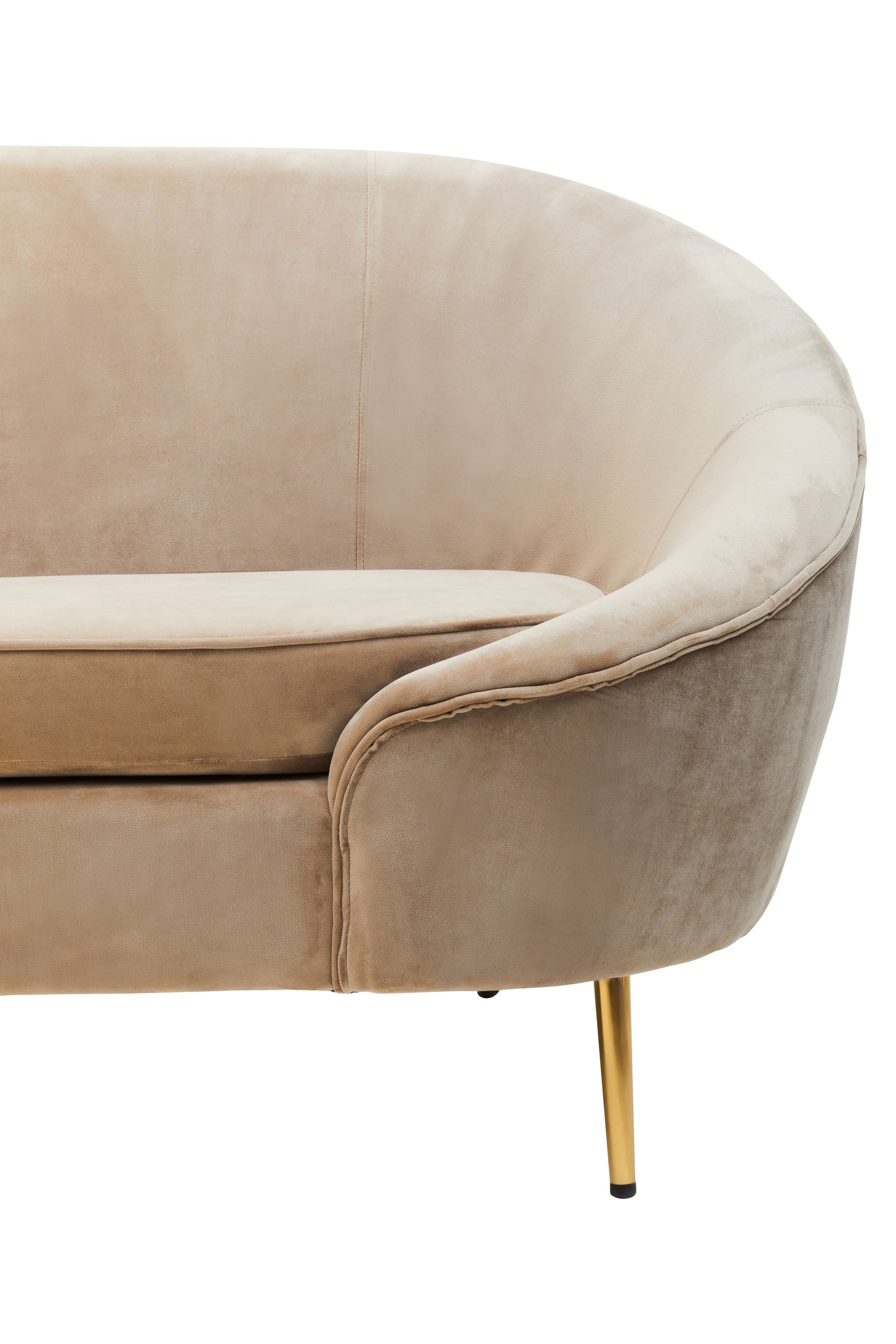 Yasmeen 3 Seat Velvet Sofa - NIXO Furniture.com