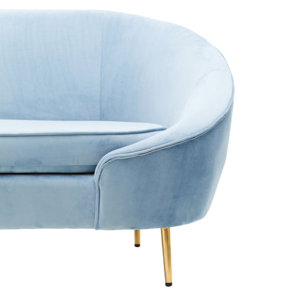 Yasmeen 3 Seat Velvet Sofa - NIXO Furniture.com