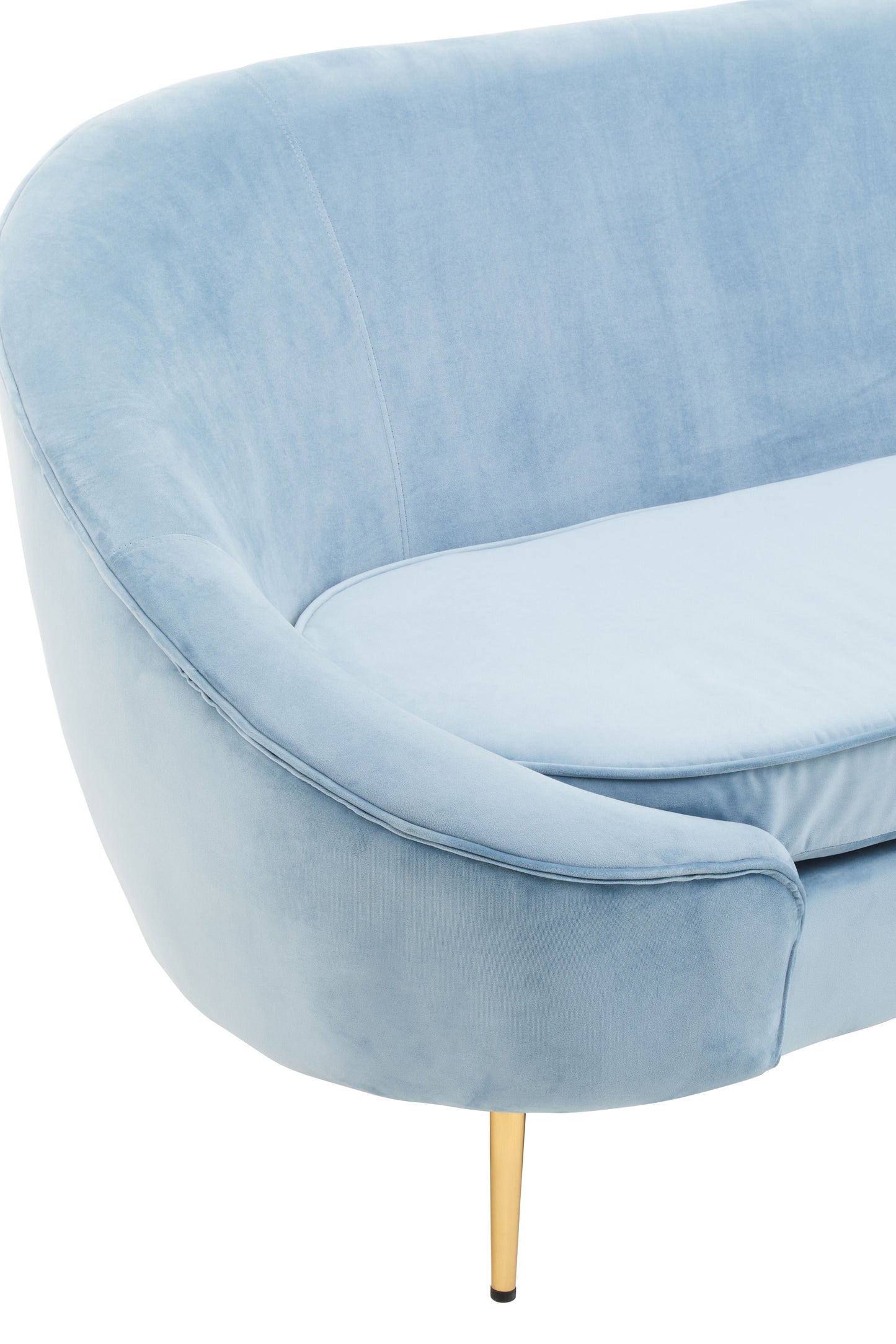 Yasmeen 3 Seat Velvet Sofa - NIXO Furniture.com