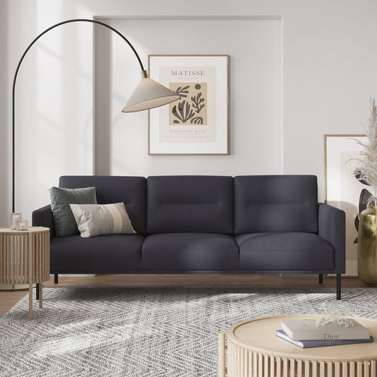 Larvik 3 Seater Sofa, Black Legs - NIXO Furniture.com