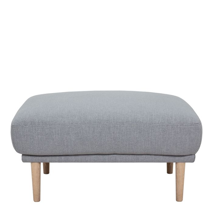 Larvik Footstool, Oak Legs - NIXO Furniture.com