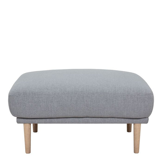 Larvik Footstool, Oak Legs - NIXO Furniture.com