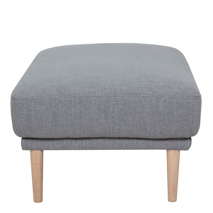 Larvik Footstool, Oak Legs - NIXO Furniture.com