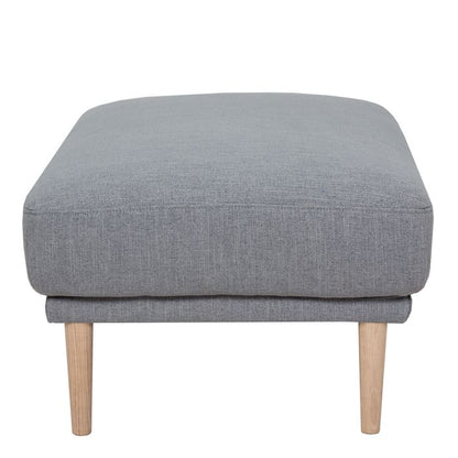 Larvik Footstool, Oak Legs - NIXO Furniture.com