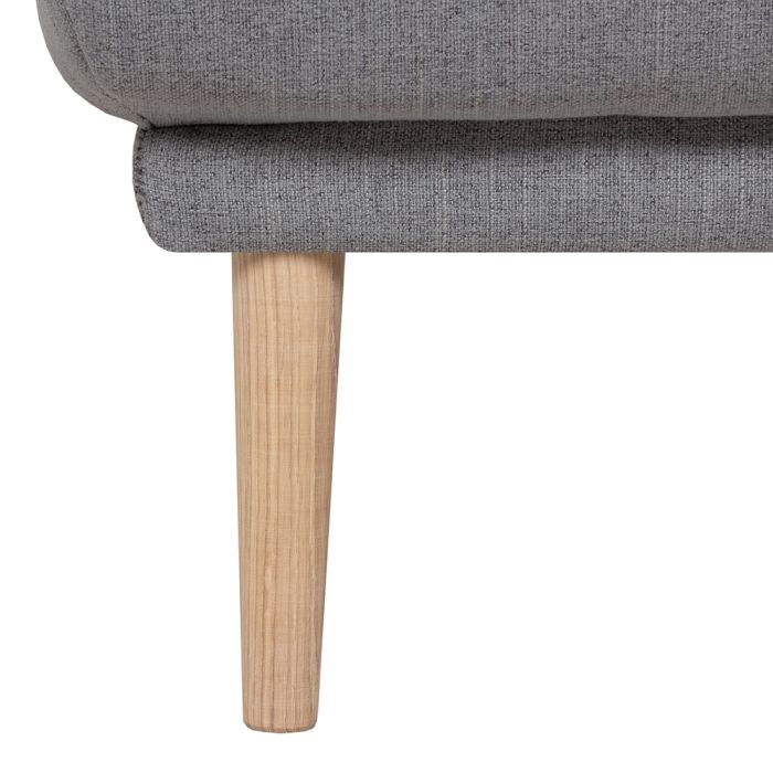 Larvik Footstool, Oak Legs - NIXO Furniture.com