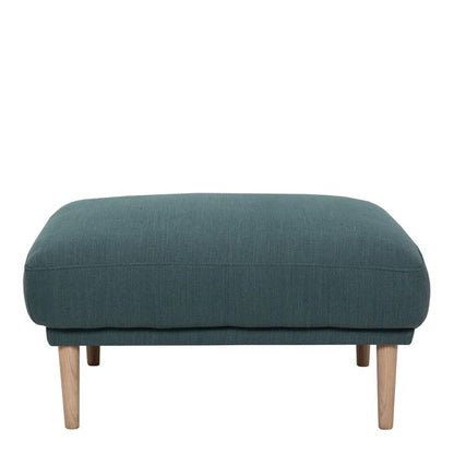 Larvik Footstool, Oak Legs - NIXO Furniture.com